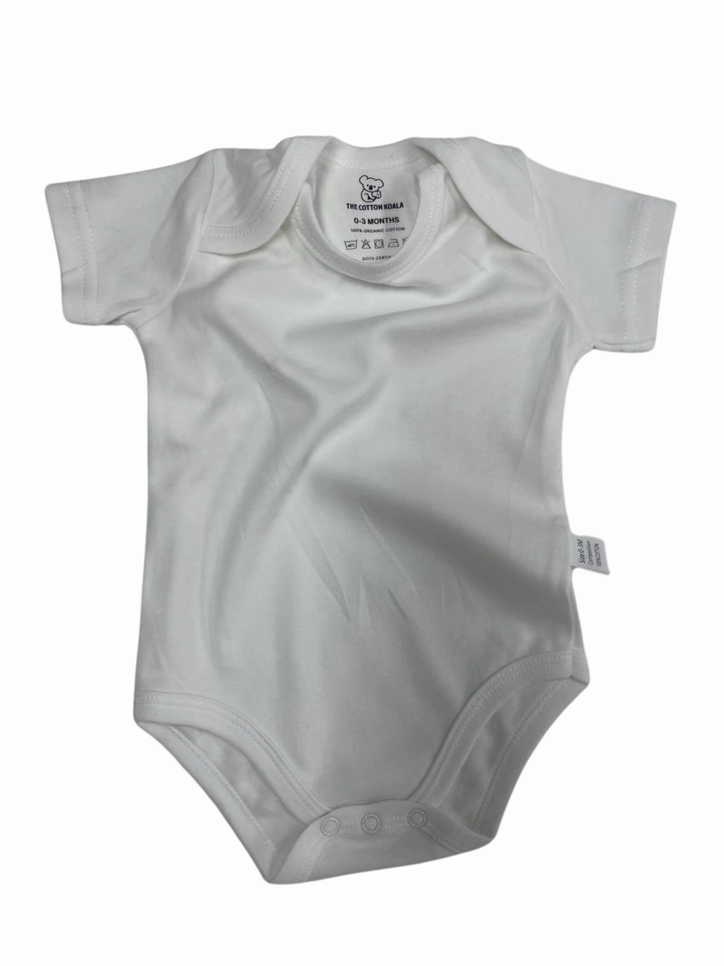 GOTS Certified Organic Cotton Bodysuits (2 Pack)