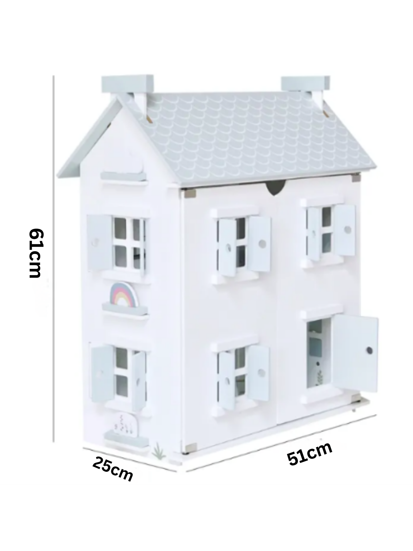 Wooden Doll House- Cotton Koala Luxe