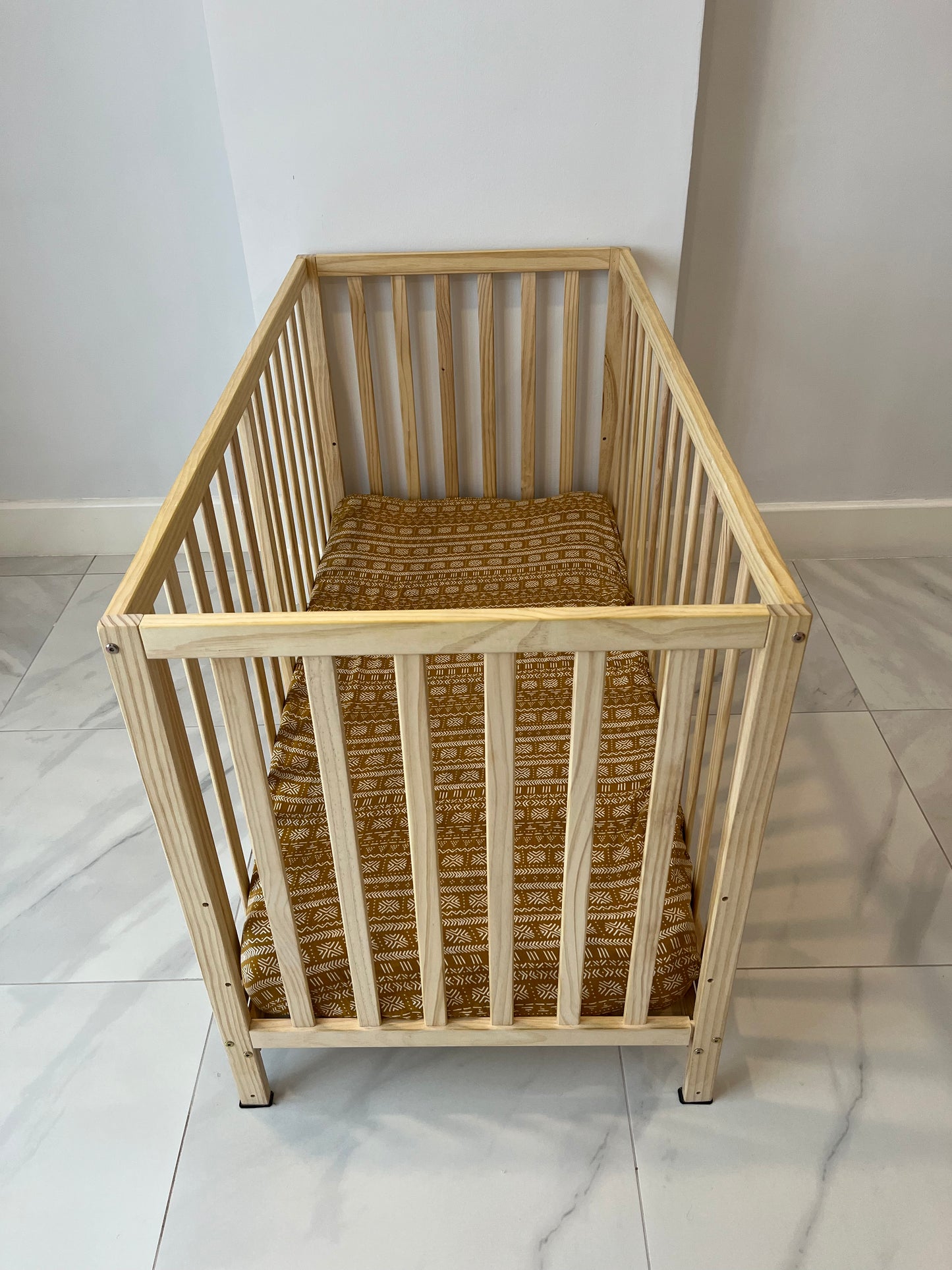 Bamboo Cotton crib sheet- Sahel Sands