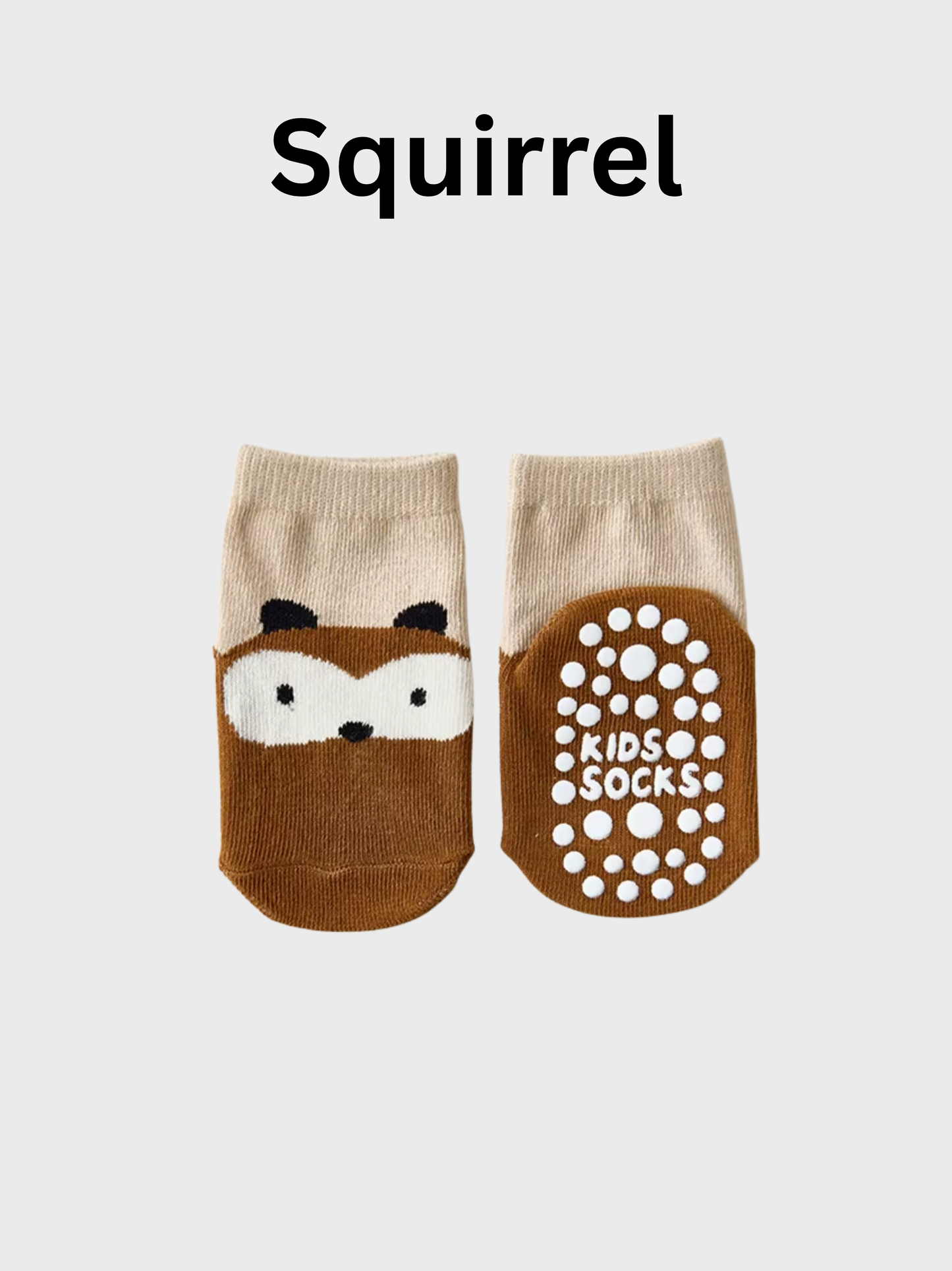 Non-Slip Socks 0-1 Years Old (3 pairs for KSH 840)