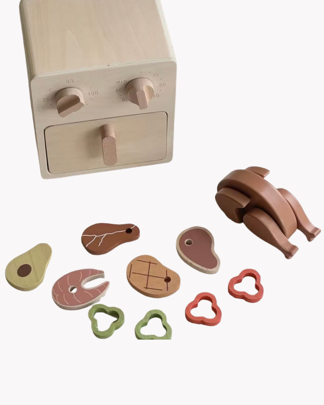 Crispy Creations- Wooden Air Fryer