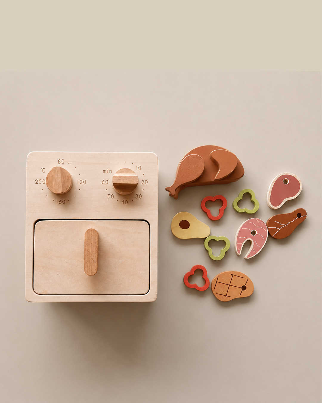 Crispy Creations- Wooden Air Fryer