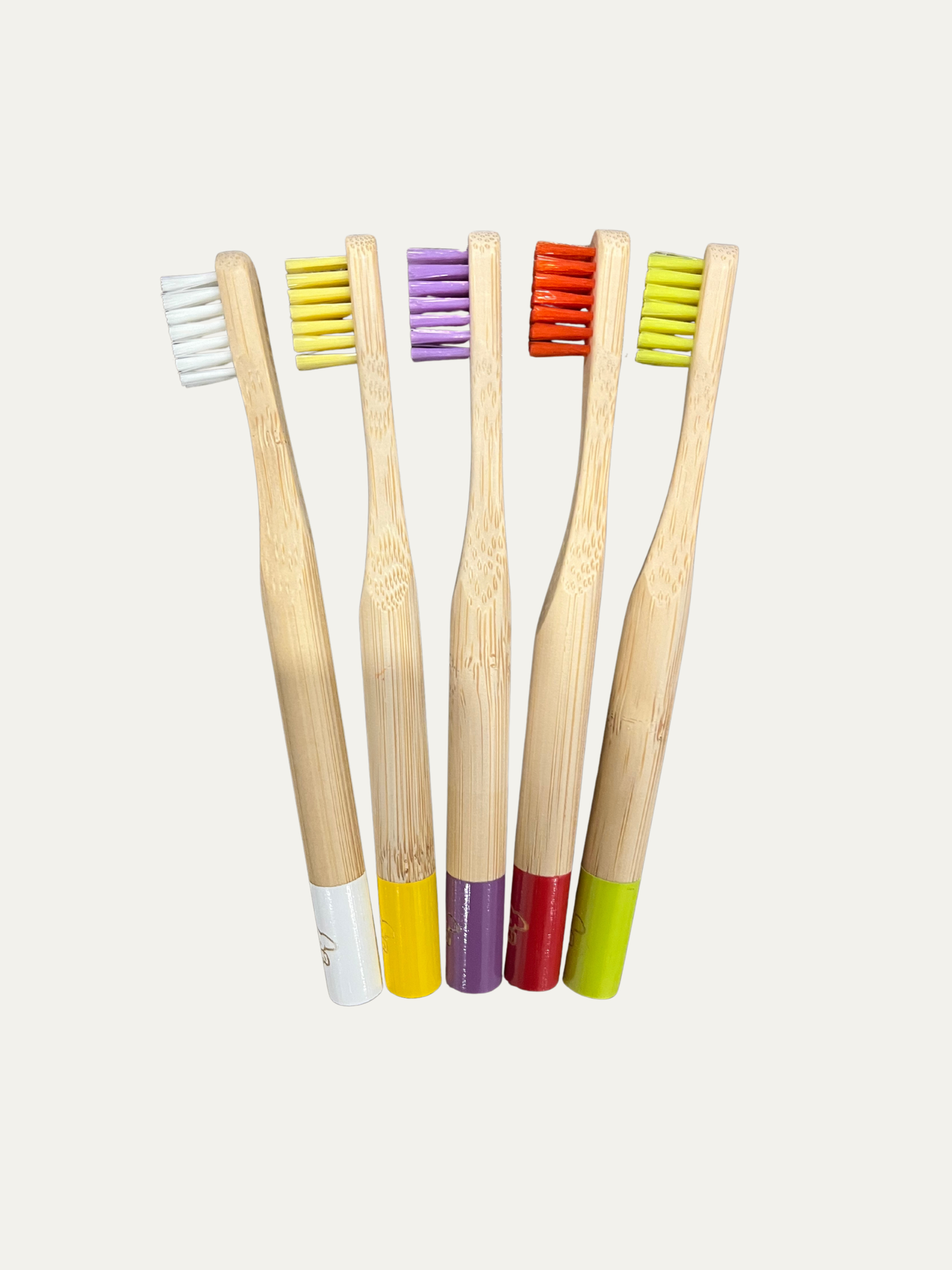 Kids Bamboo Toothbrushes- 5 Pack