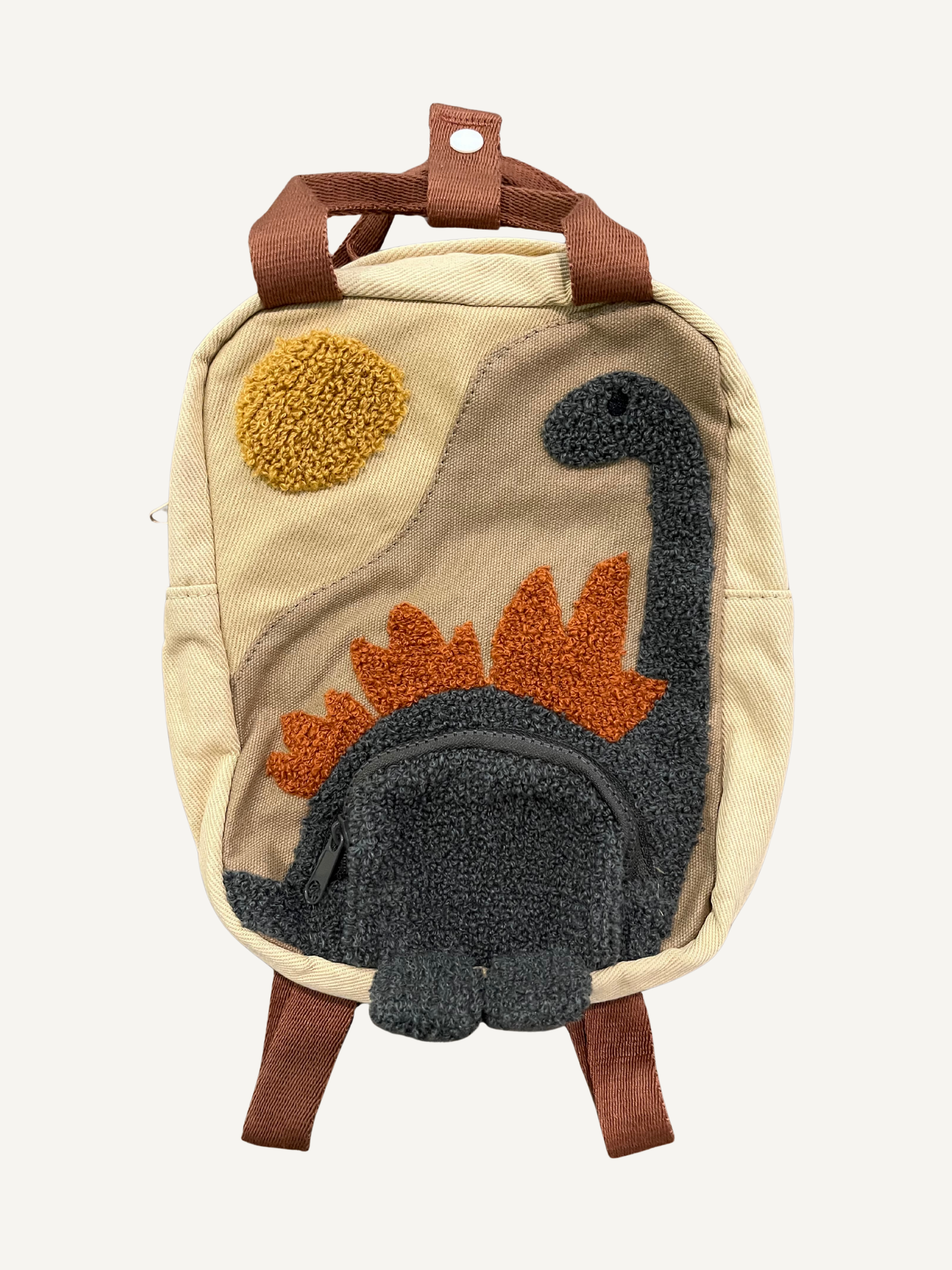 Dinosaur-themed Toddler Bag- Cotton Canvas Version (Version 2)