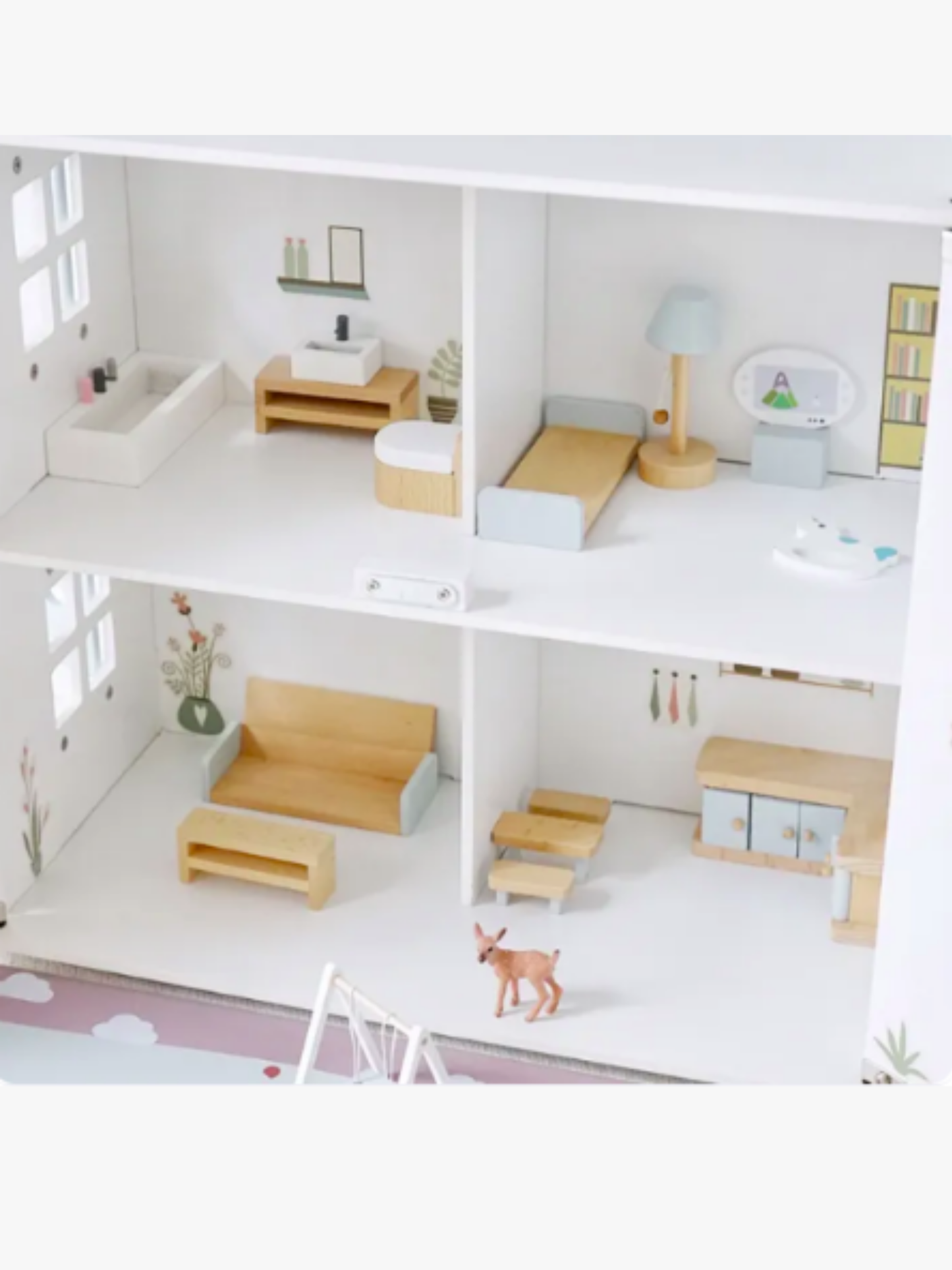 Wooden Doll House- Cotton Koala Luxe