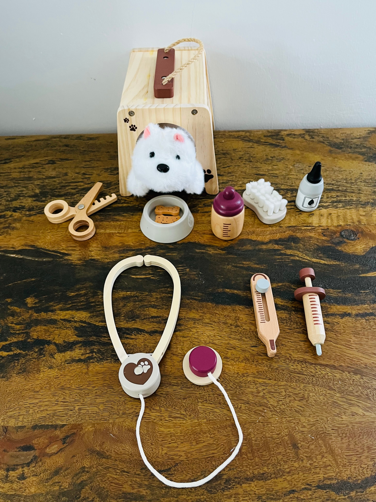 Little Vet- Wooden Veterinary Set