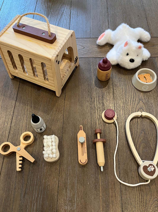 Little Vet- Wooden Veterinary Set