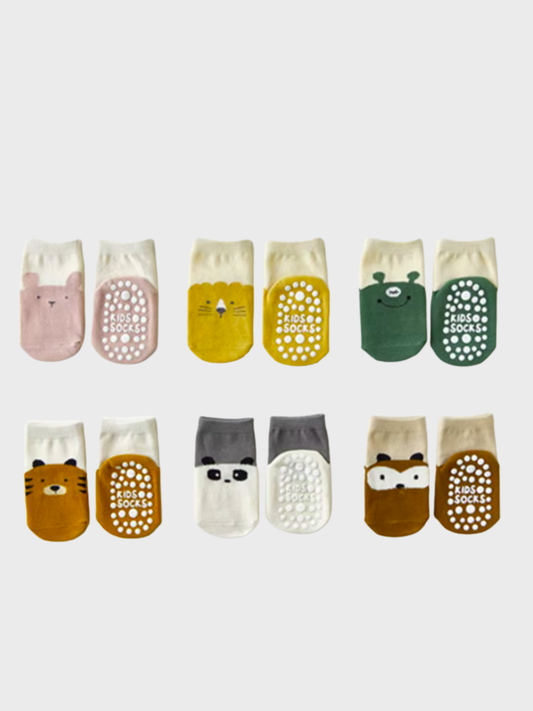 Non-Slip Socks 0-1 Years Old (3 pairs for KSH 850)