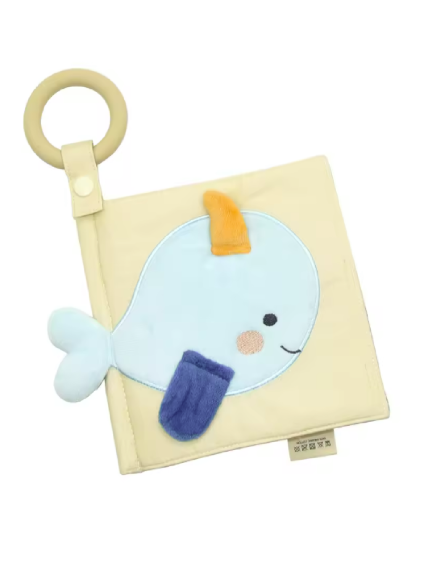3D Sensory Soft Cloth Book- Sea Creatures