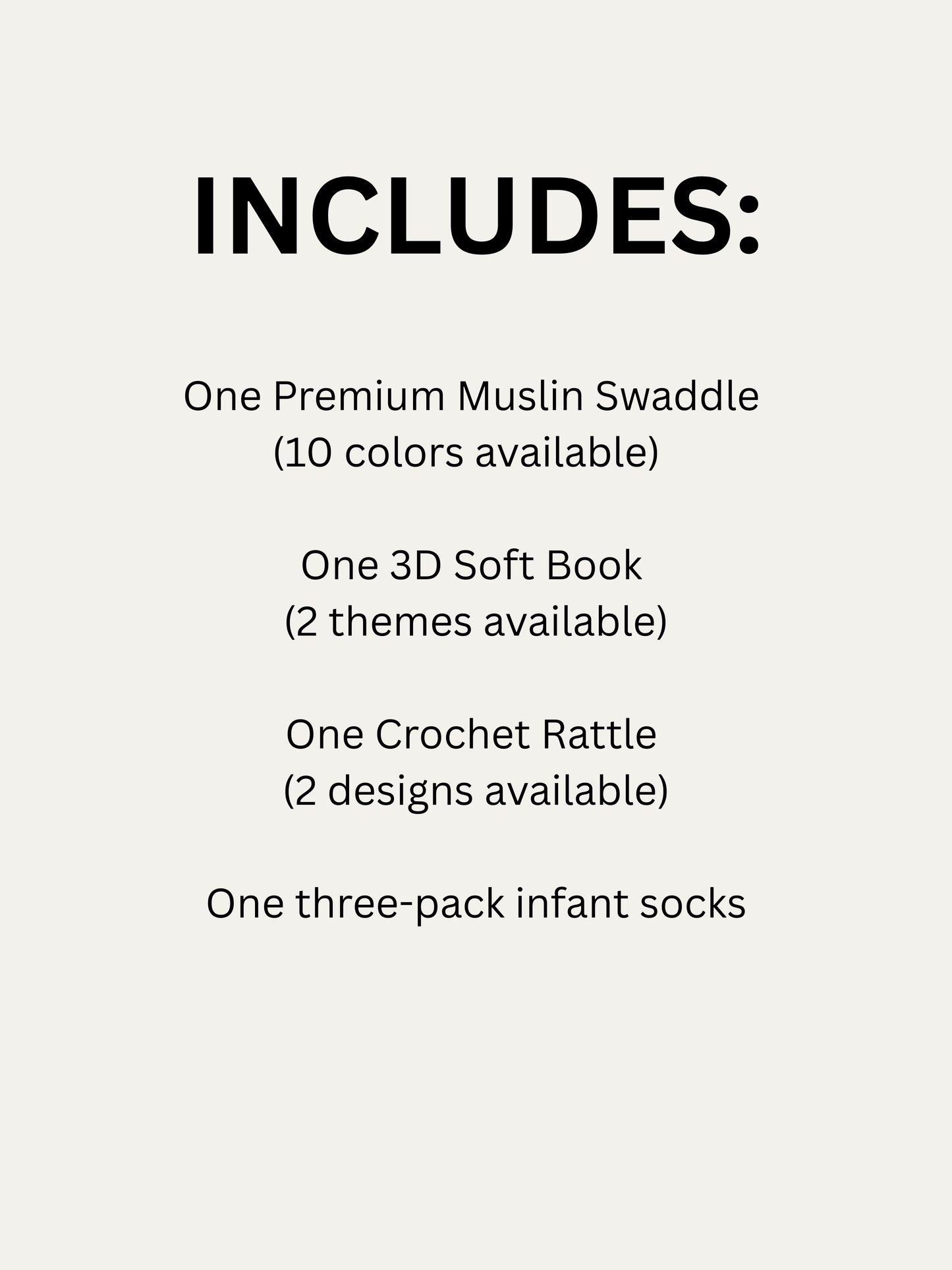 Baby Bundle- Starter