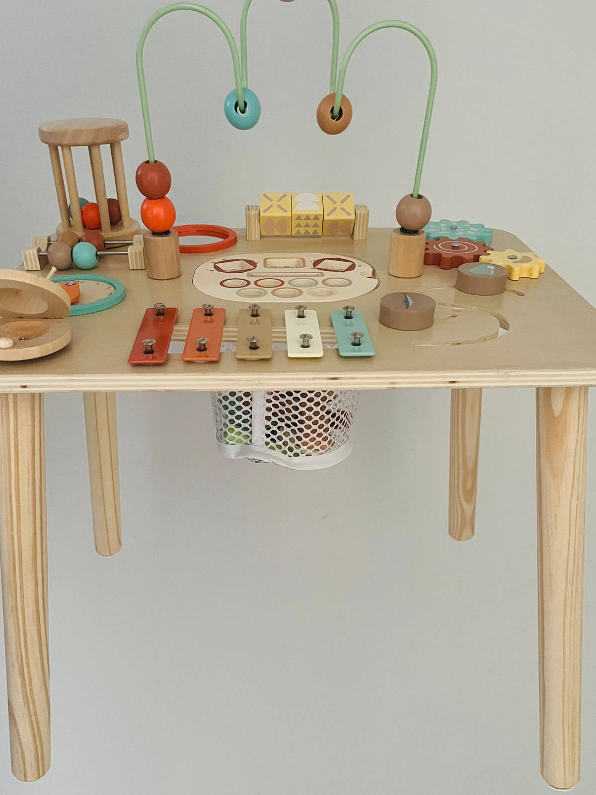 13-in-1 Wooden Toddler Activity Table