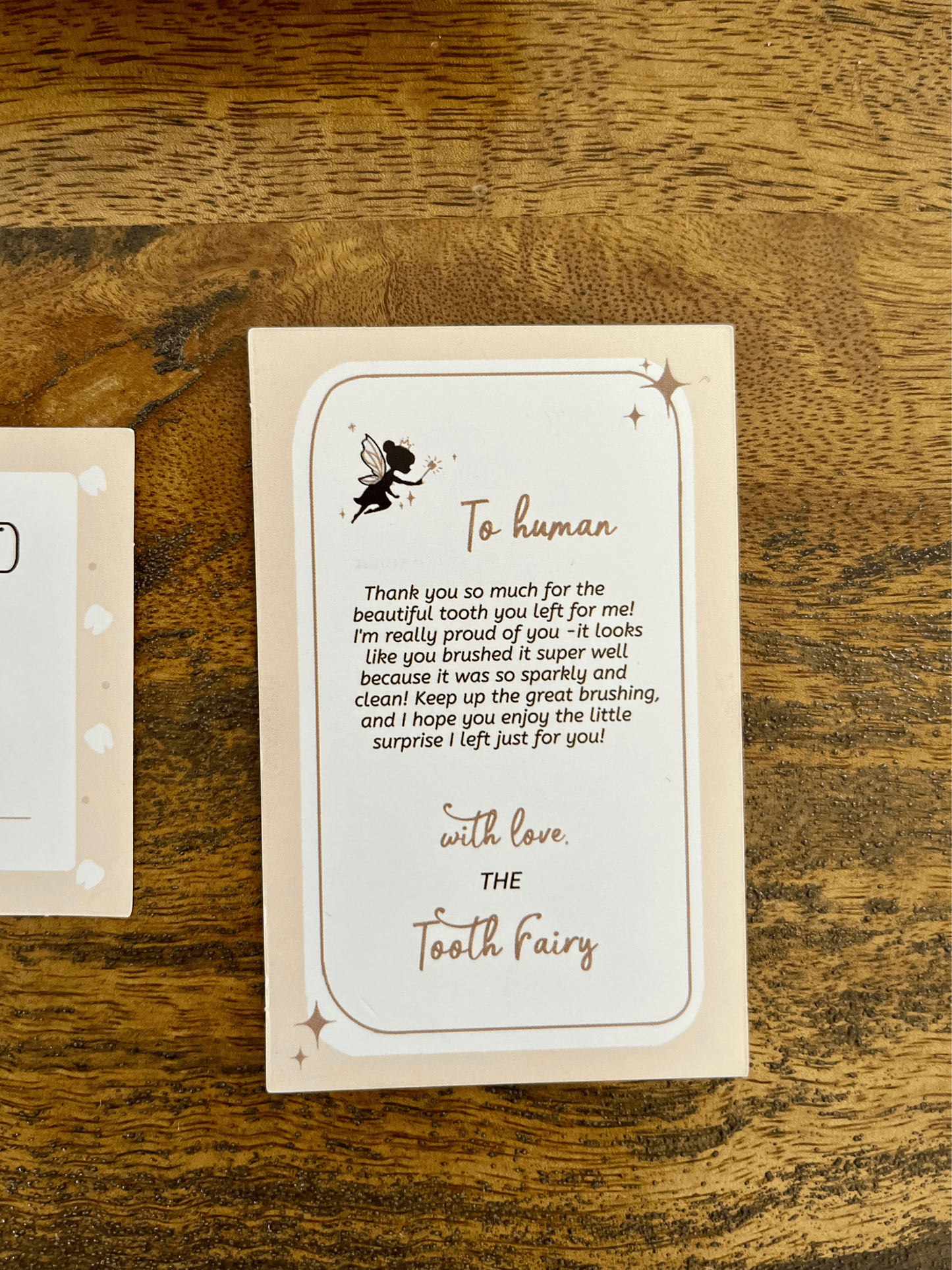 Tooth Fairy Kit and Door Hanger