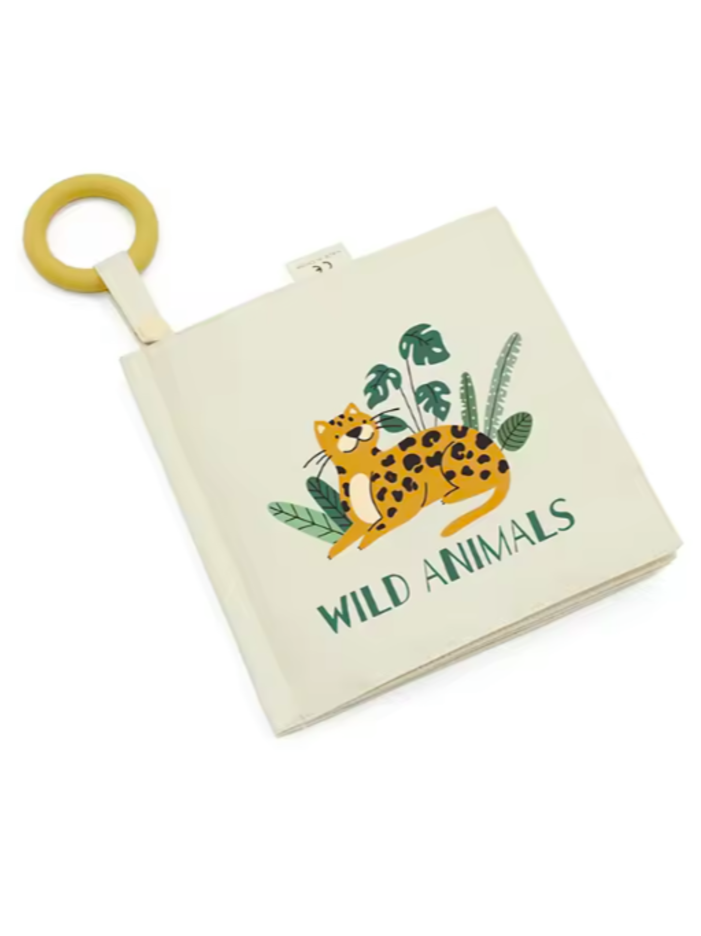 3D Sensory Soft Cloth Book- Wild Animals