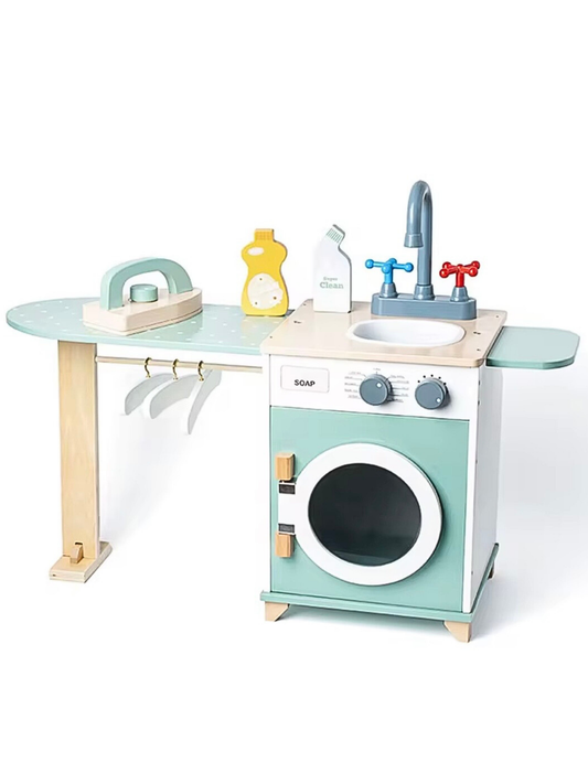 My Little Washing Machine- Wooden Washing Machine