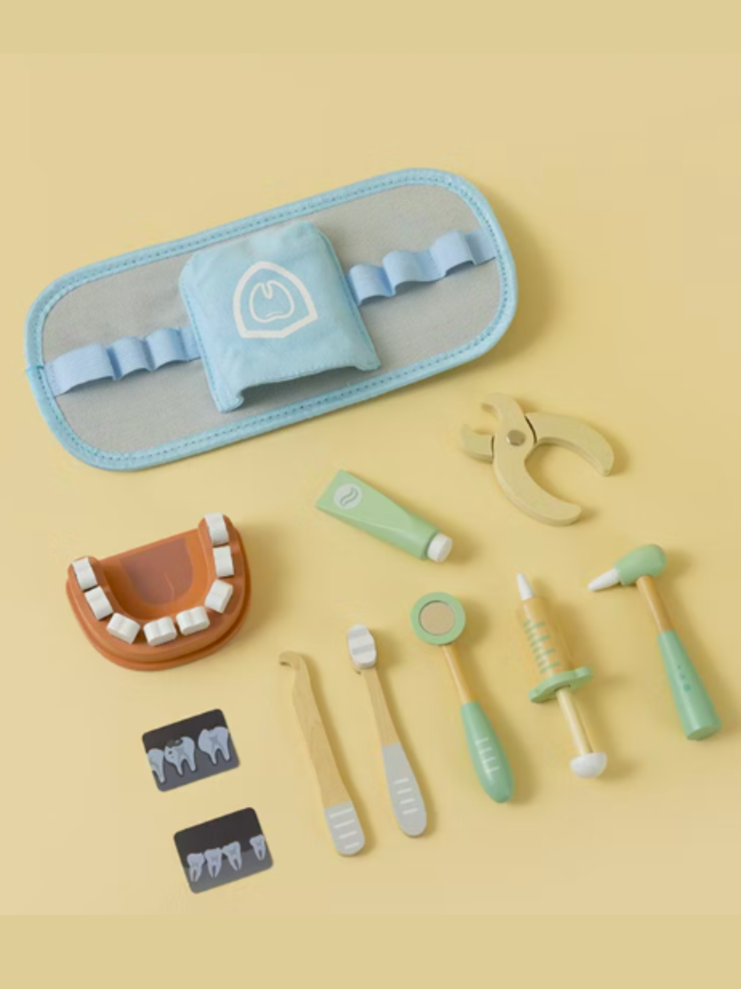 Wooden Dentist Set