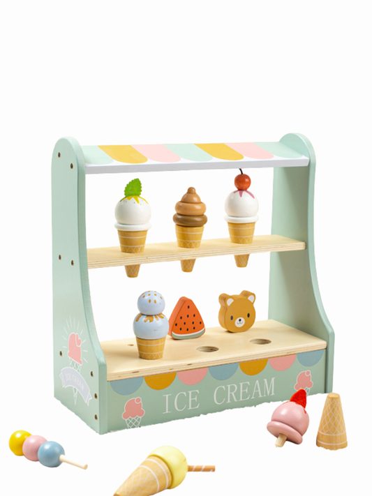 Sweet Escape- Wooden Ice Cream Stand