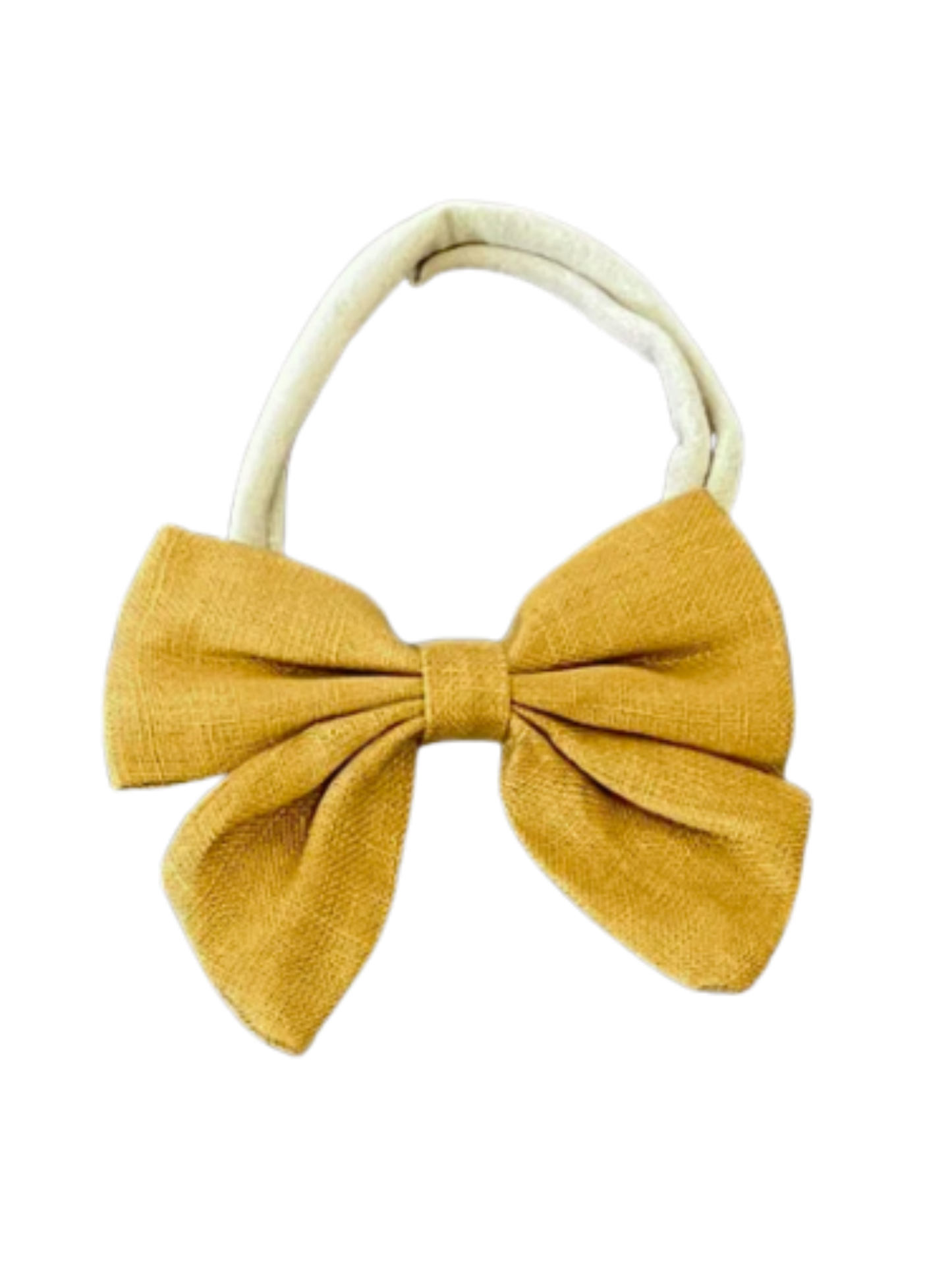 Linen Bow Headband